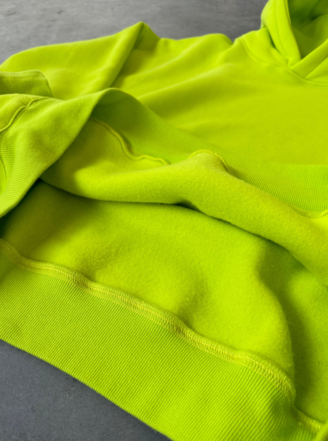 Cloud Hoodie — Electric Lime