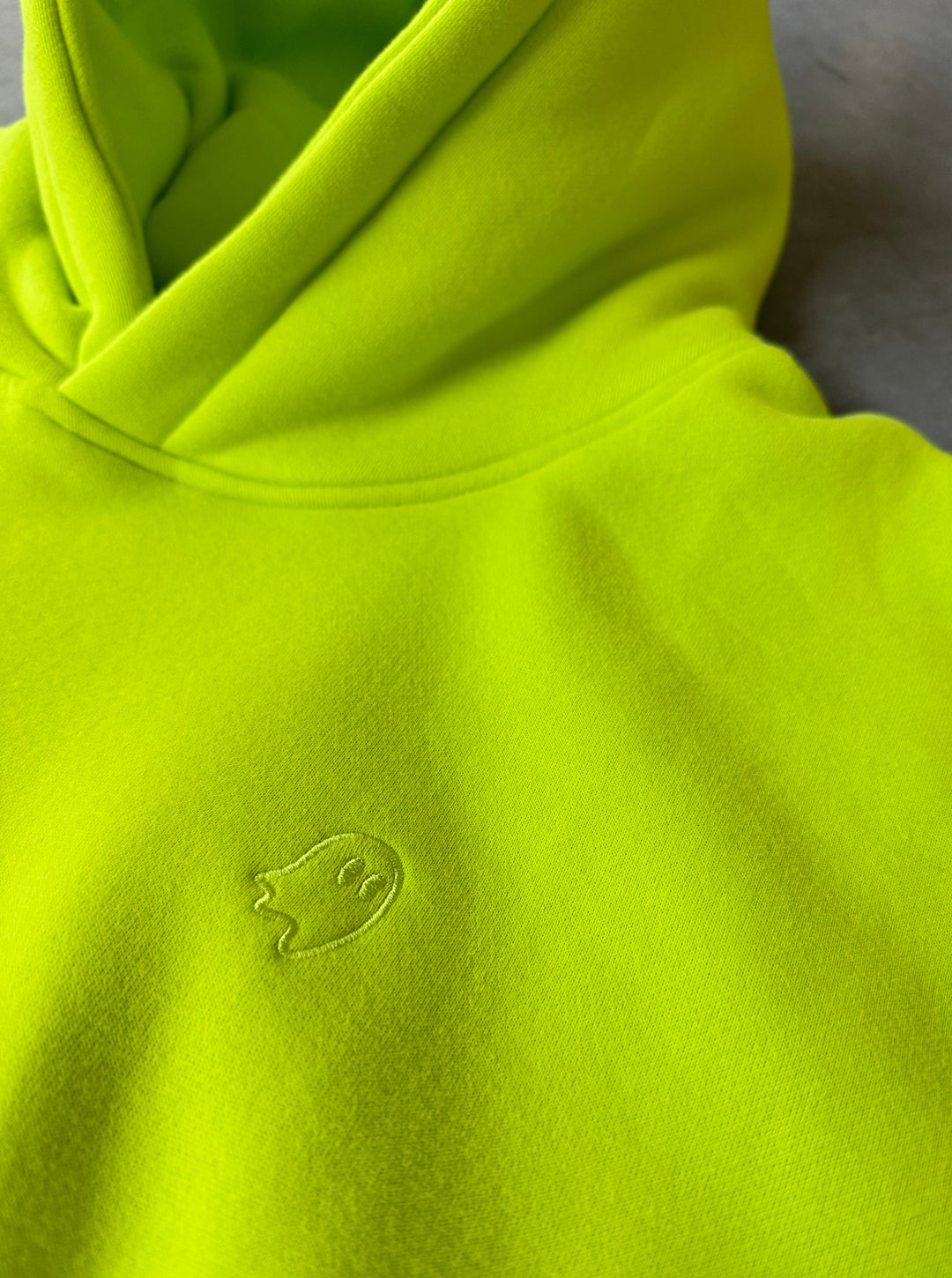 Cloud Hoodie — Electric Lime