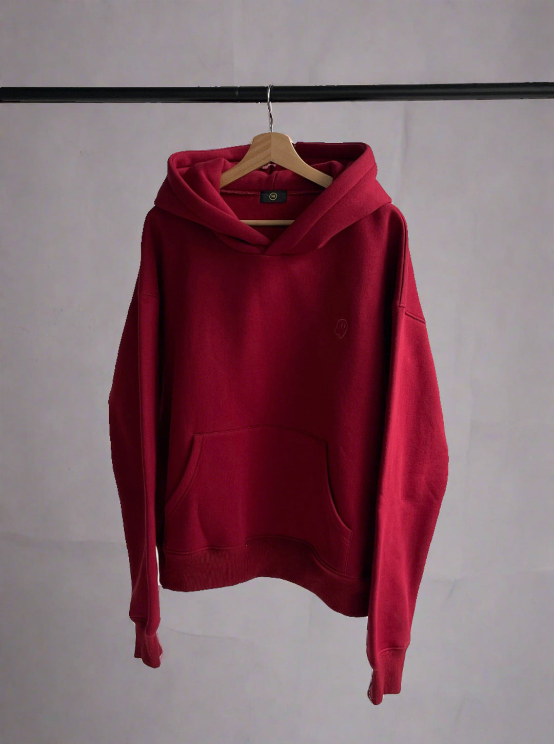 Heavyweight Hoodie — College Red