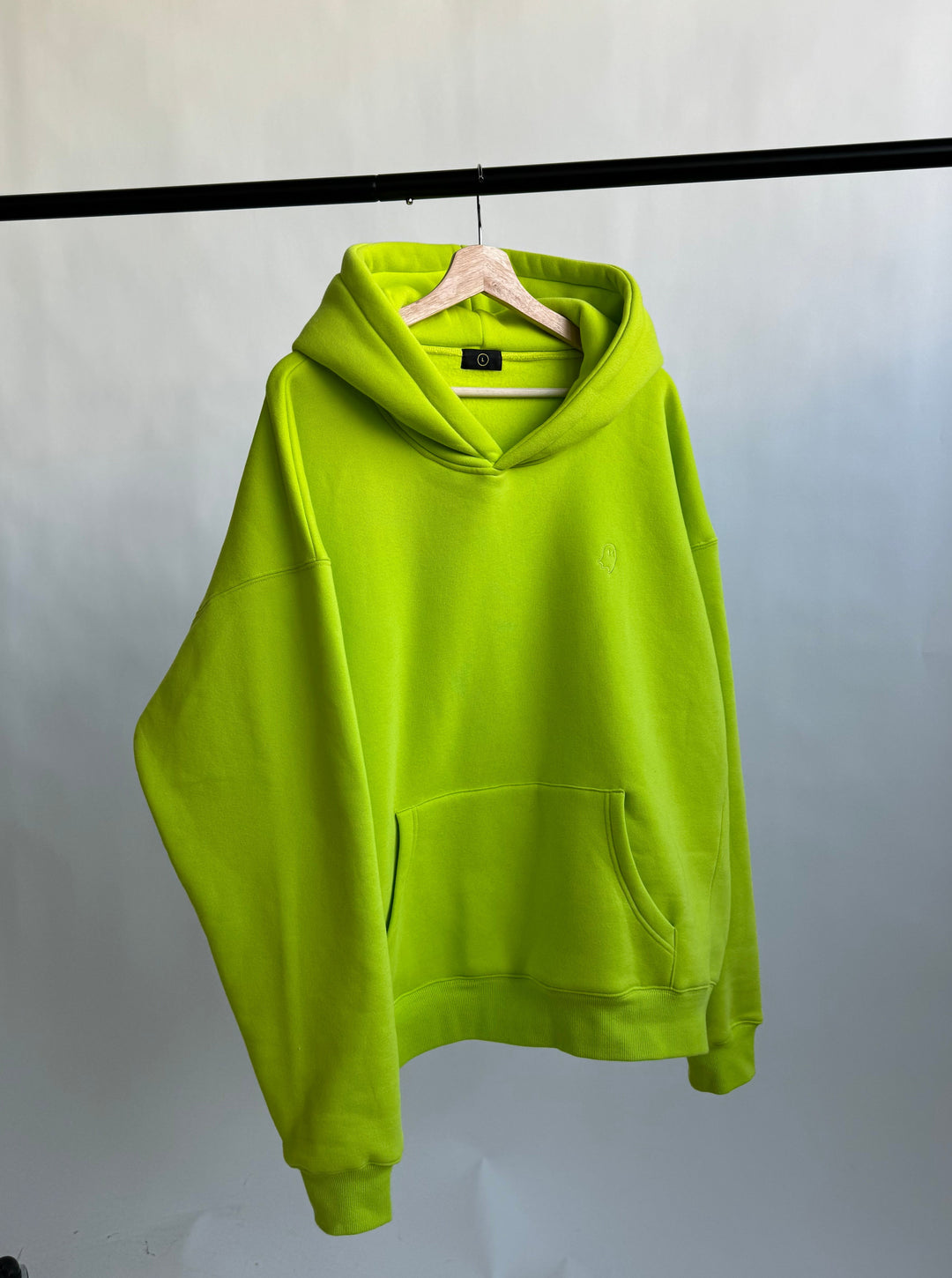 Cloud Hoodie — Electric Lime