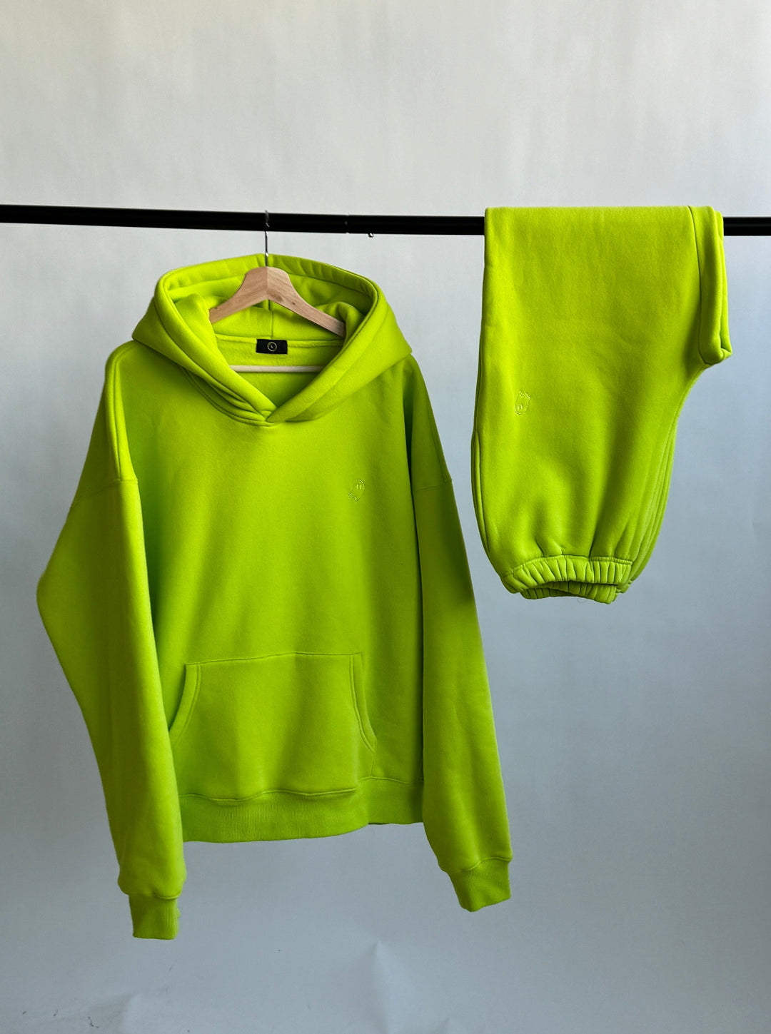 Cloud Hoodie — Electric Lime