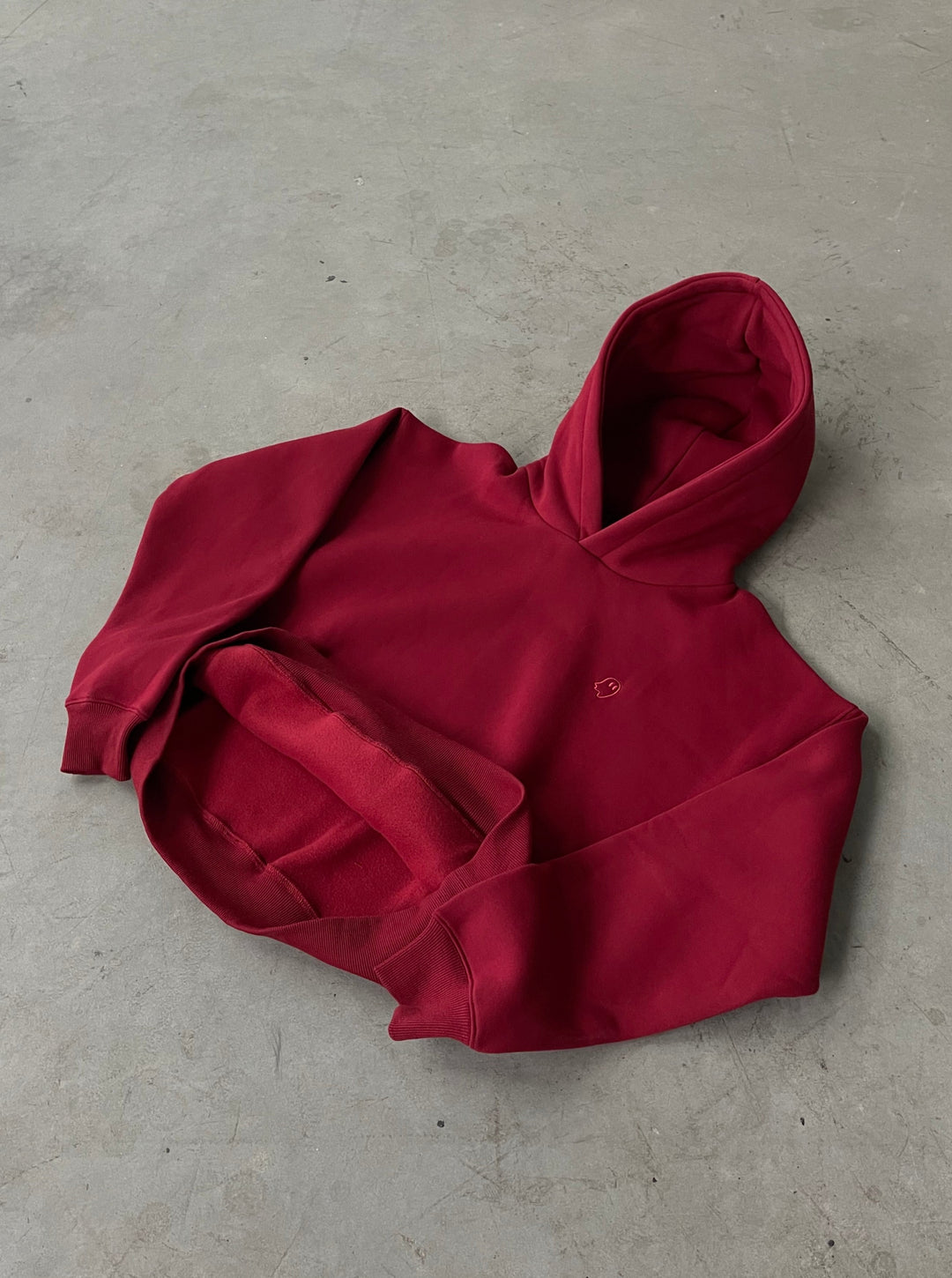 Heavyweight Hoodie — College Red