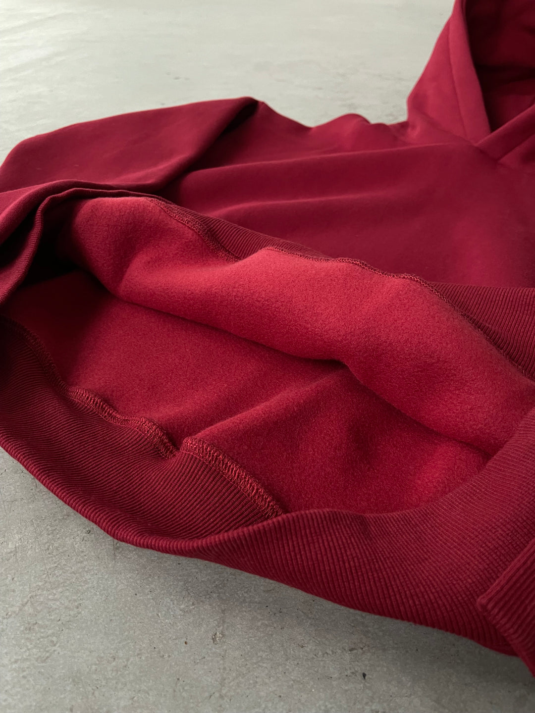 Heavyweight Hoodie — College Red