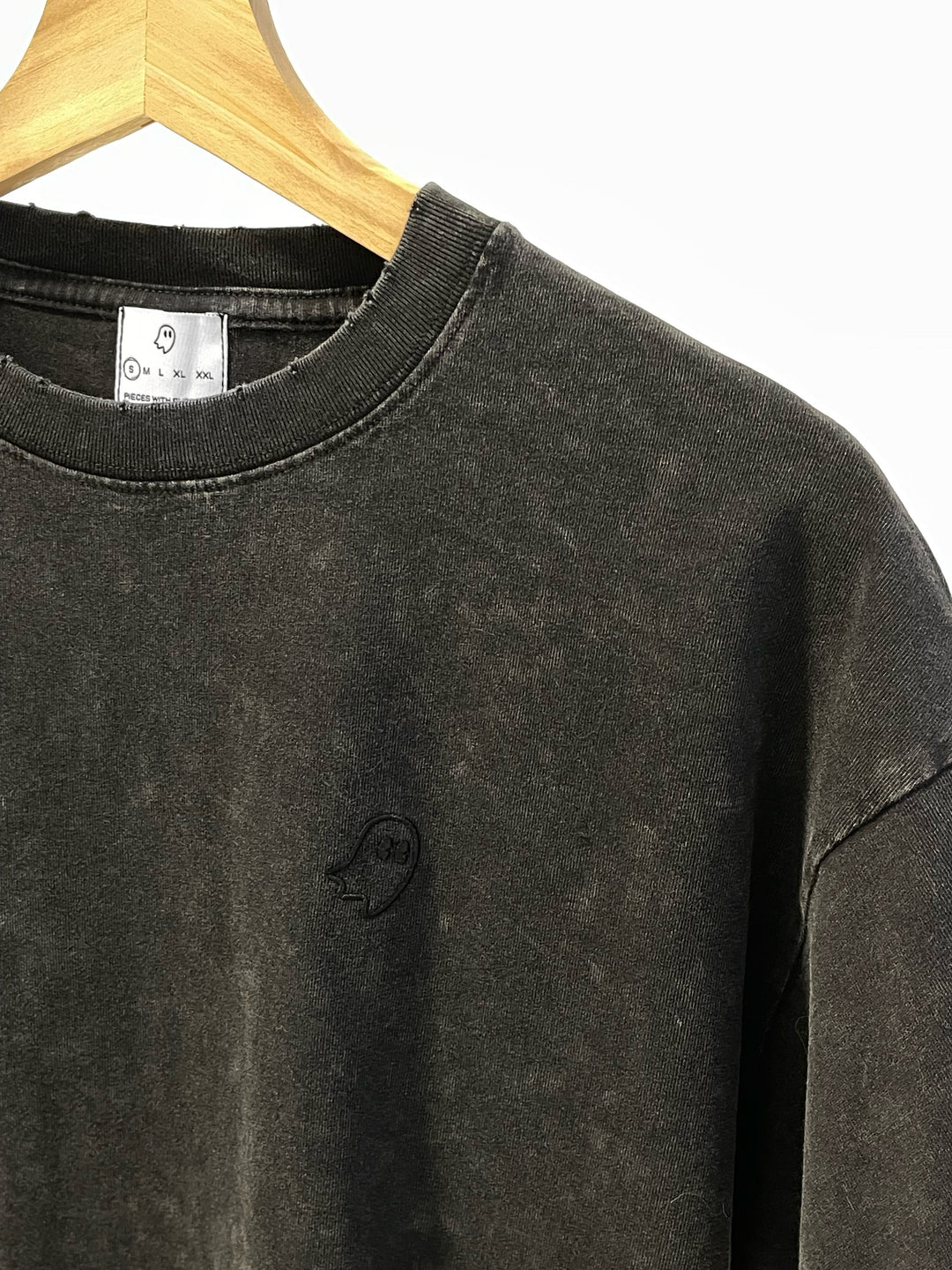 "Lil' Ghost" Tee -- Black