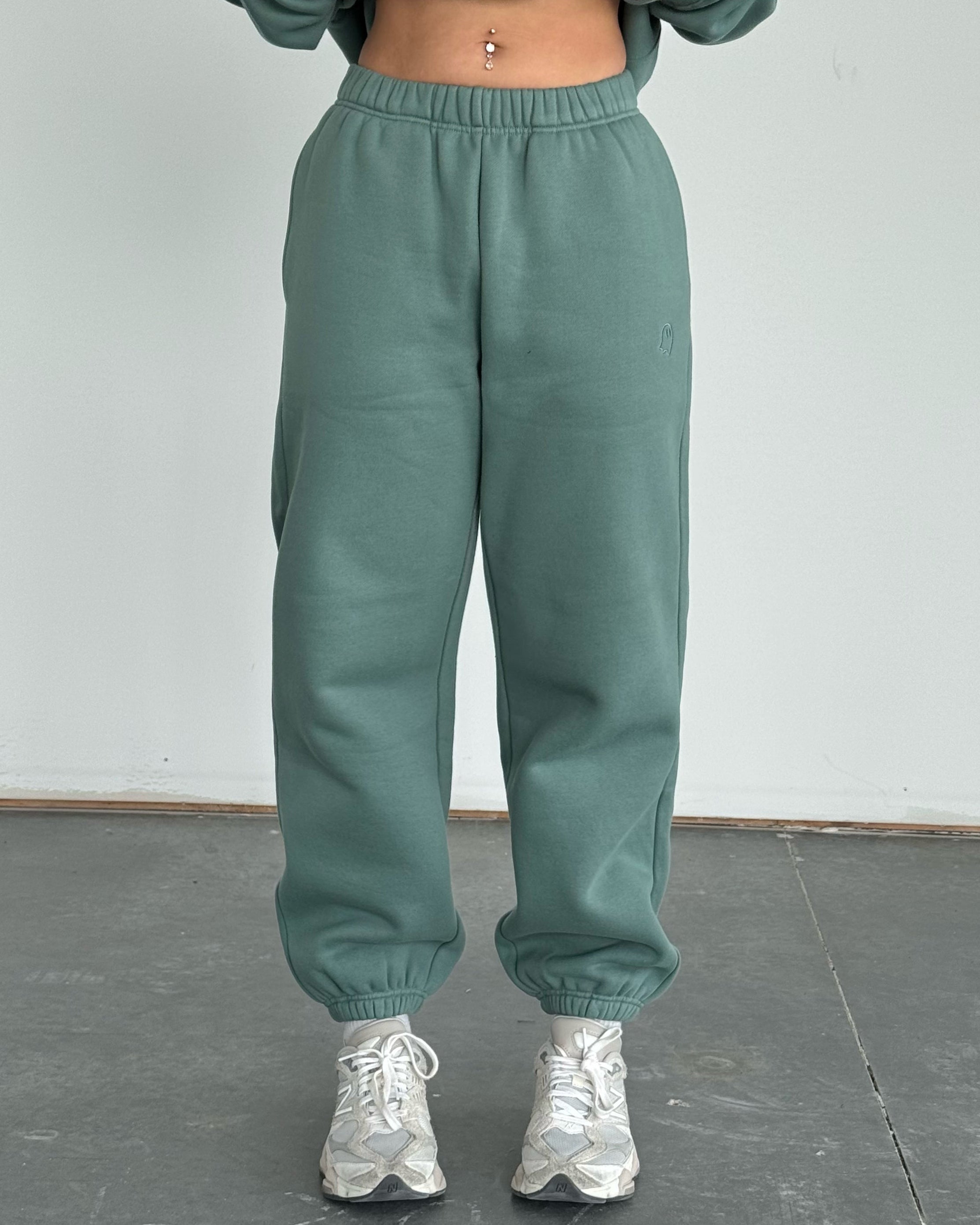 Heavyweight Sweats — Sage - Cozy Ghost