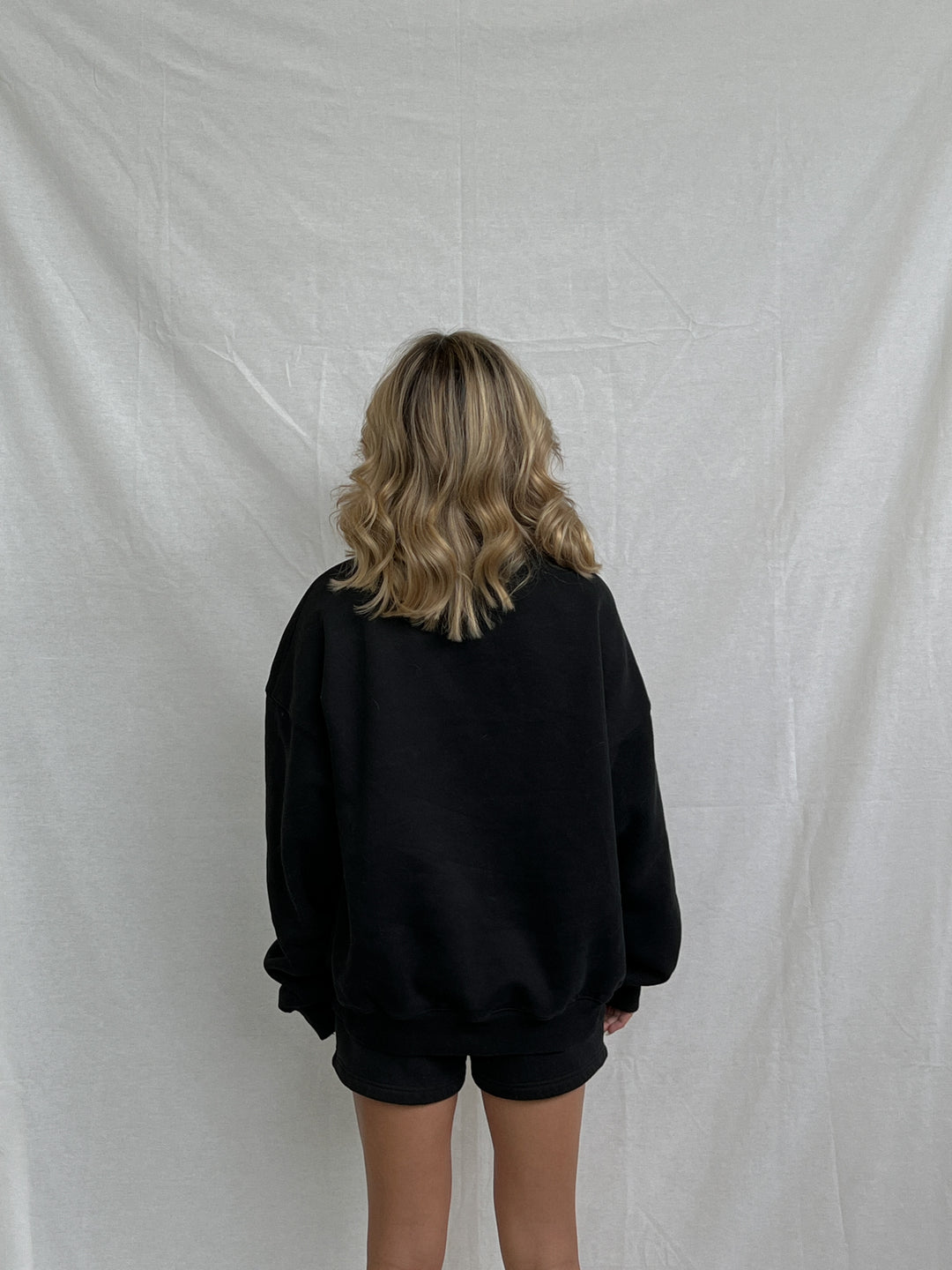 Cloud Crewneck — Black