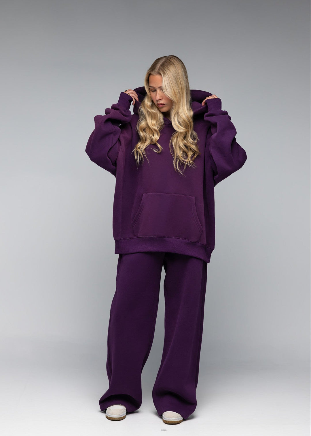 Cloud Pullover Hoodie — Plum (v3)
