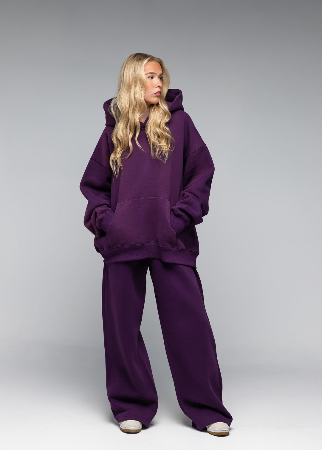 Cloud Pullover Hoodie — Plum (v3)