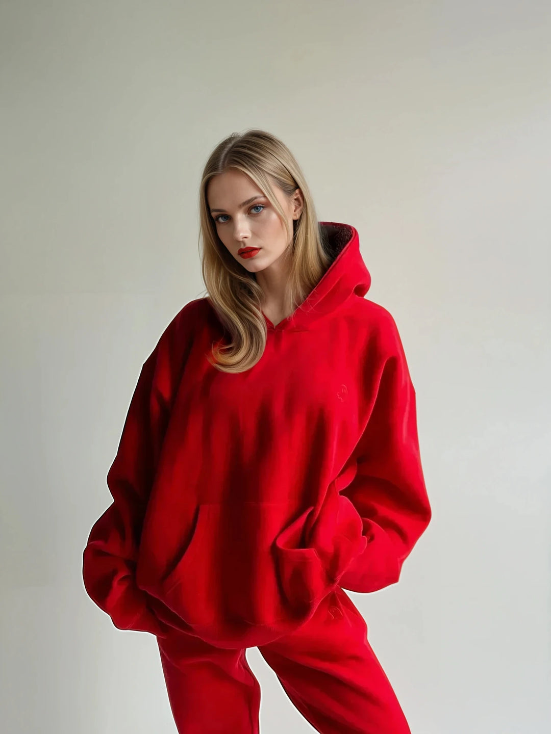 Cloud Hoodie — Cherry