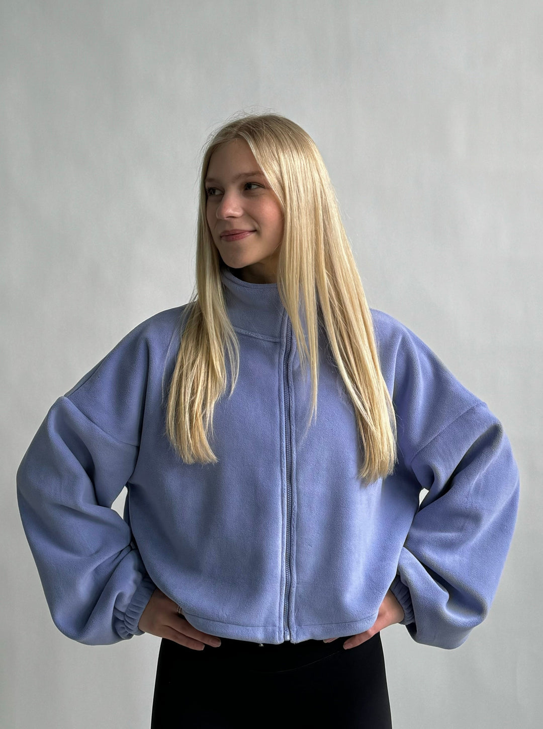 City Fleece Jacket — Very Peri