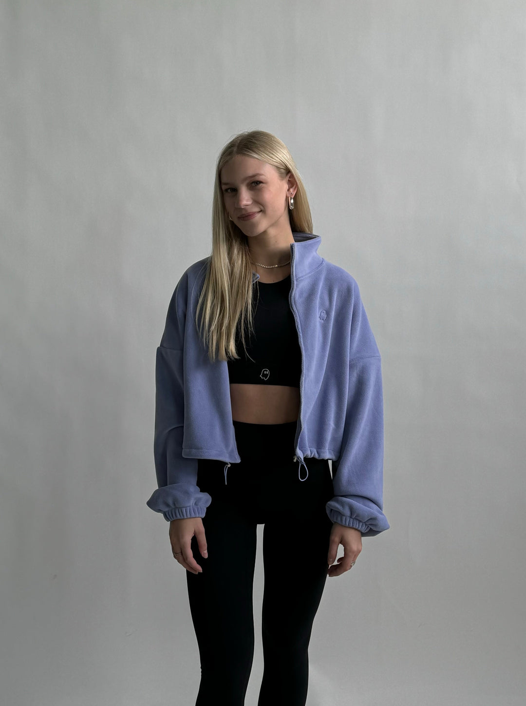 City Fleece Jacket — Very Peri