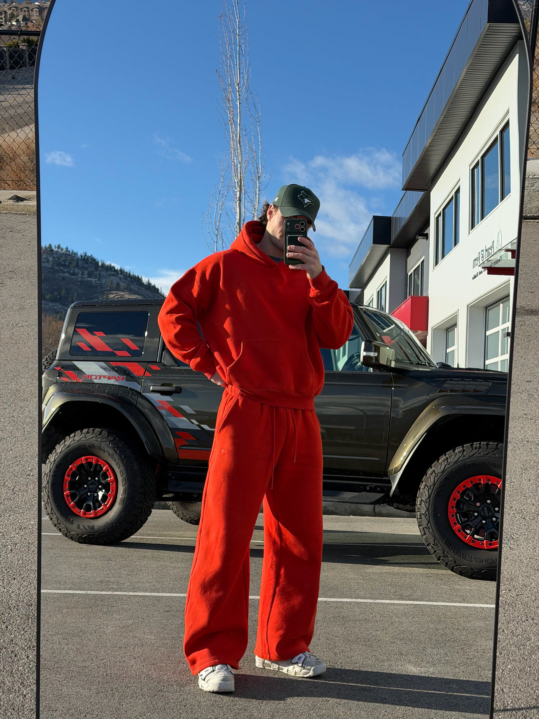 Baggy Heavyweight Sweats — Ember