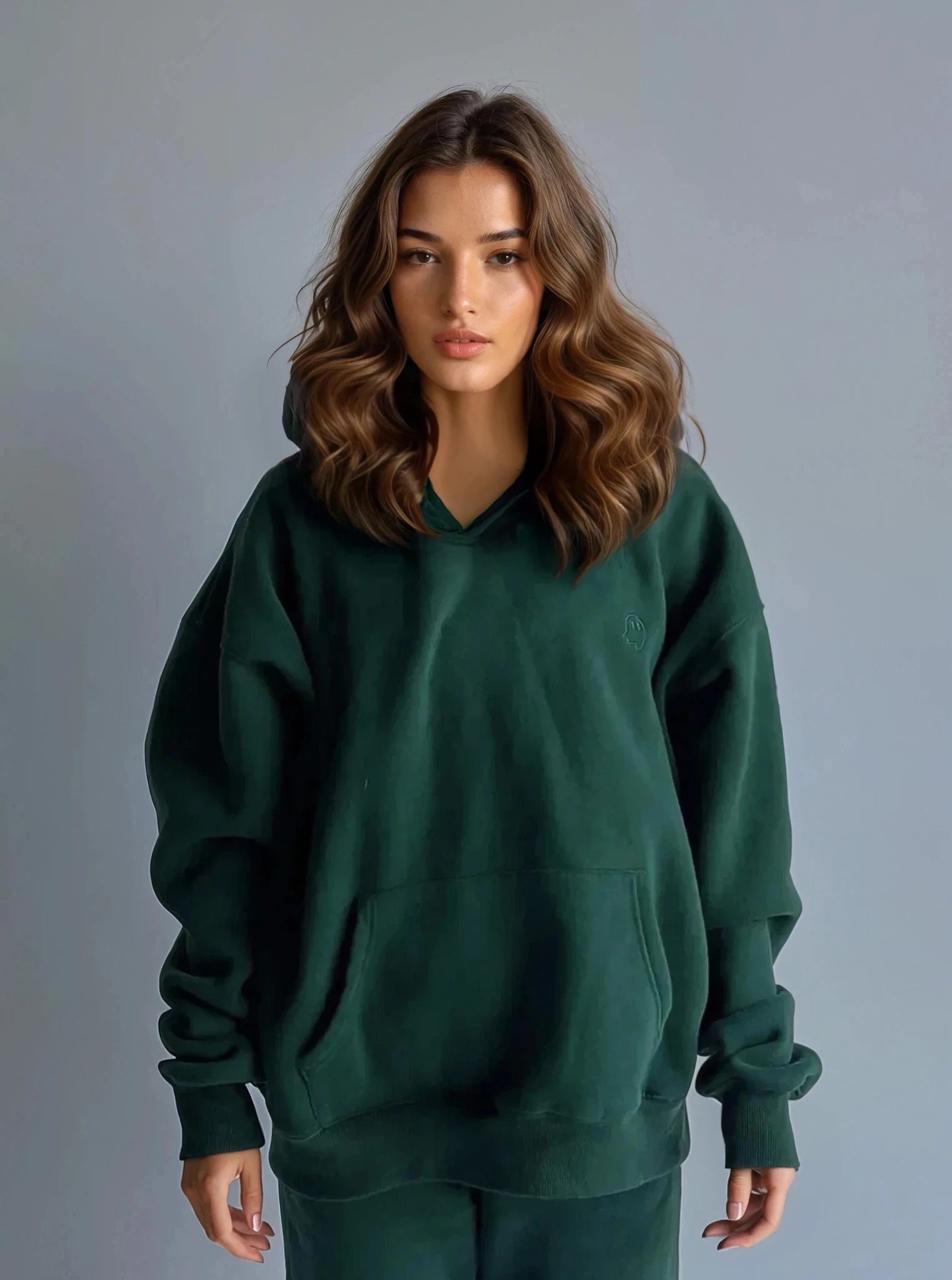 Women's Cream/Cherish Oversized Embellished Sweatshirt at H&M CA