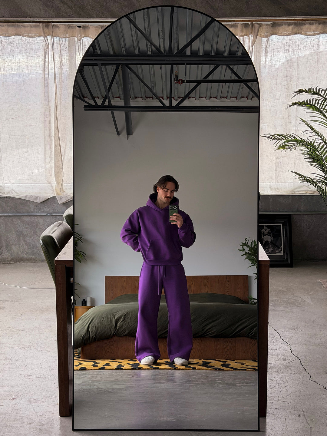 Heavyweight Pullover Hoodie — Ultra Violet (v3)