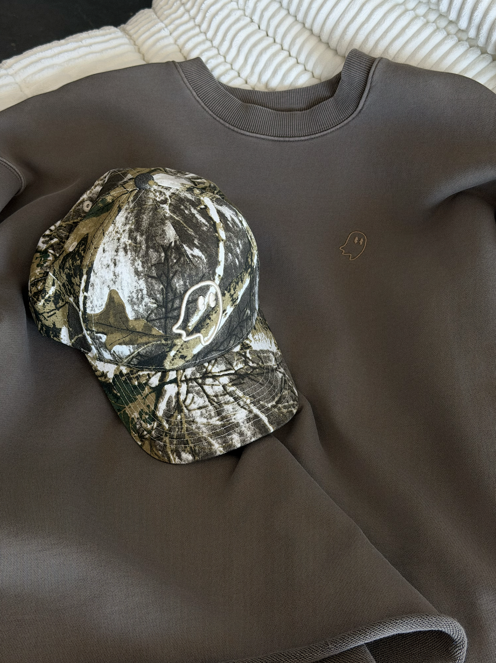 "Lil Ghost" Cap - Camo