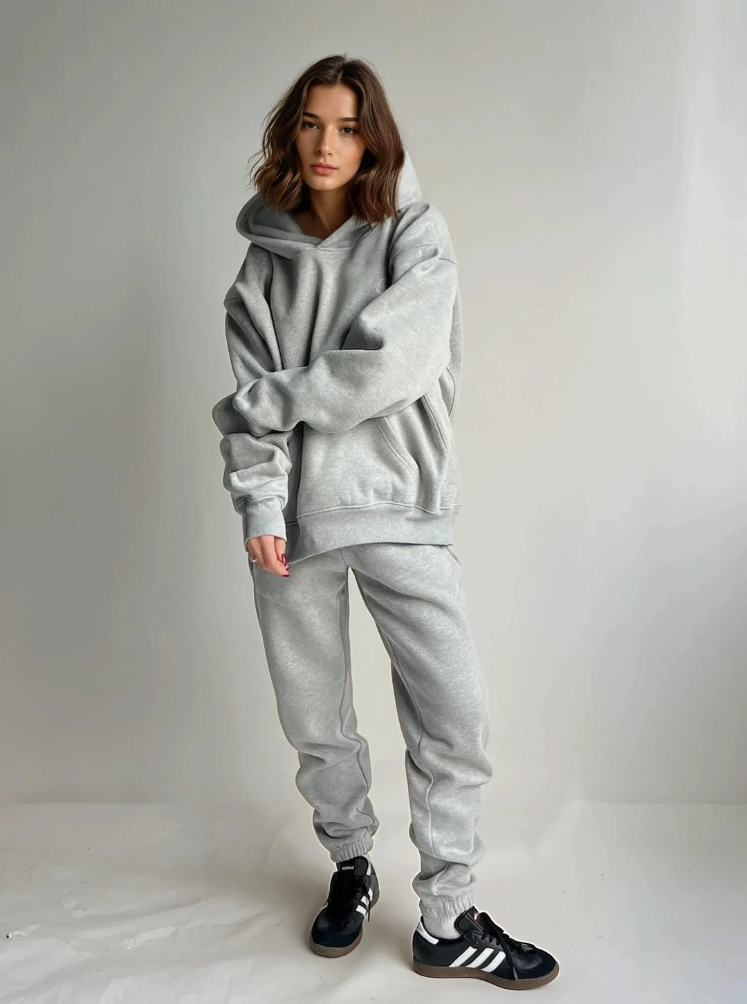 Heavyweight Hoodie — Athletic Grey