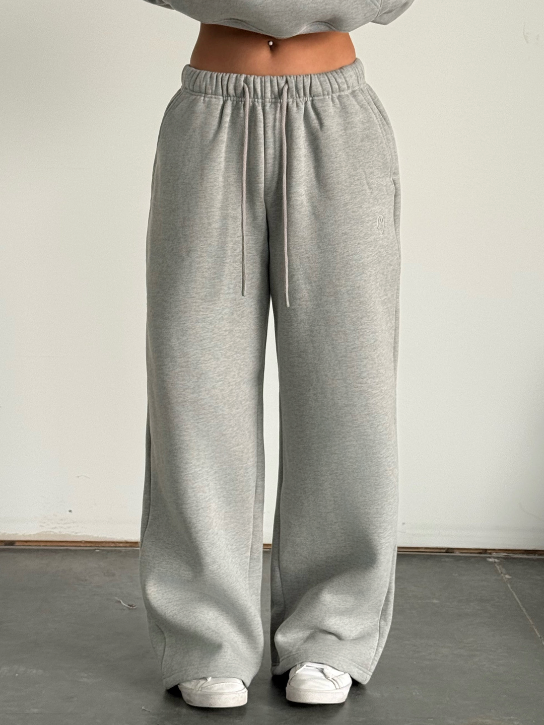 Baggy Heavyweight Sweats — Athletic Grey