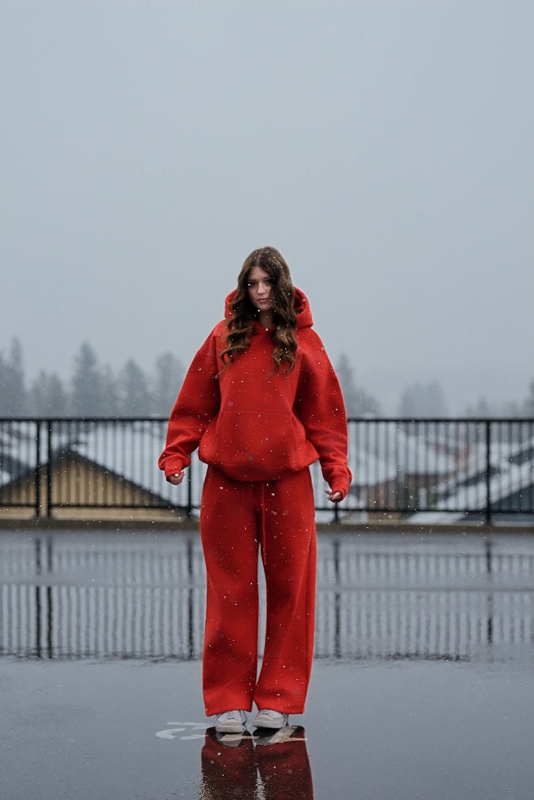 Baggy Heavyweight Sweats — Ember - Cozy Ghost