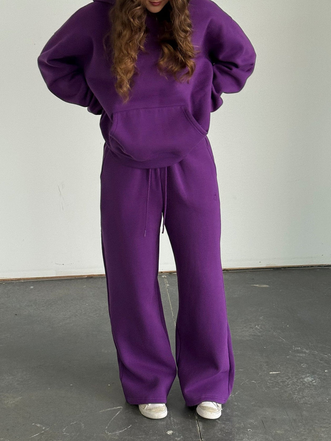 Baggy Heavyweight Sweats — Ultra Violet - Cozy Ghost