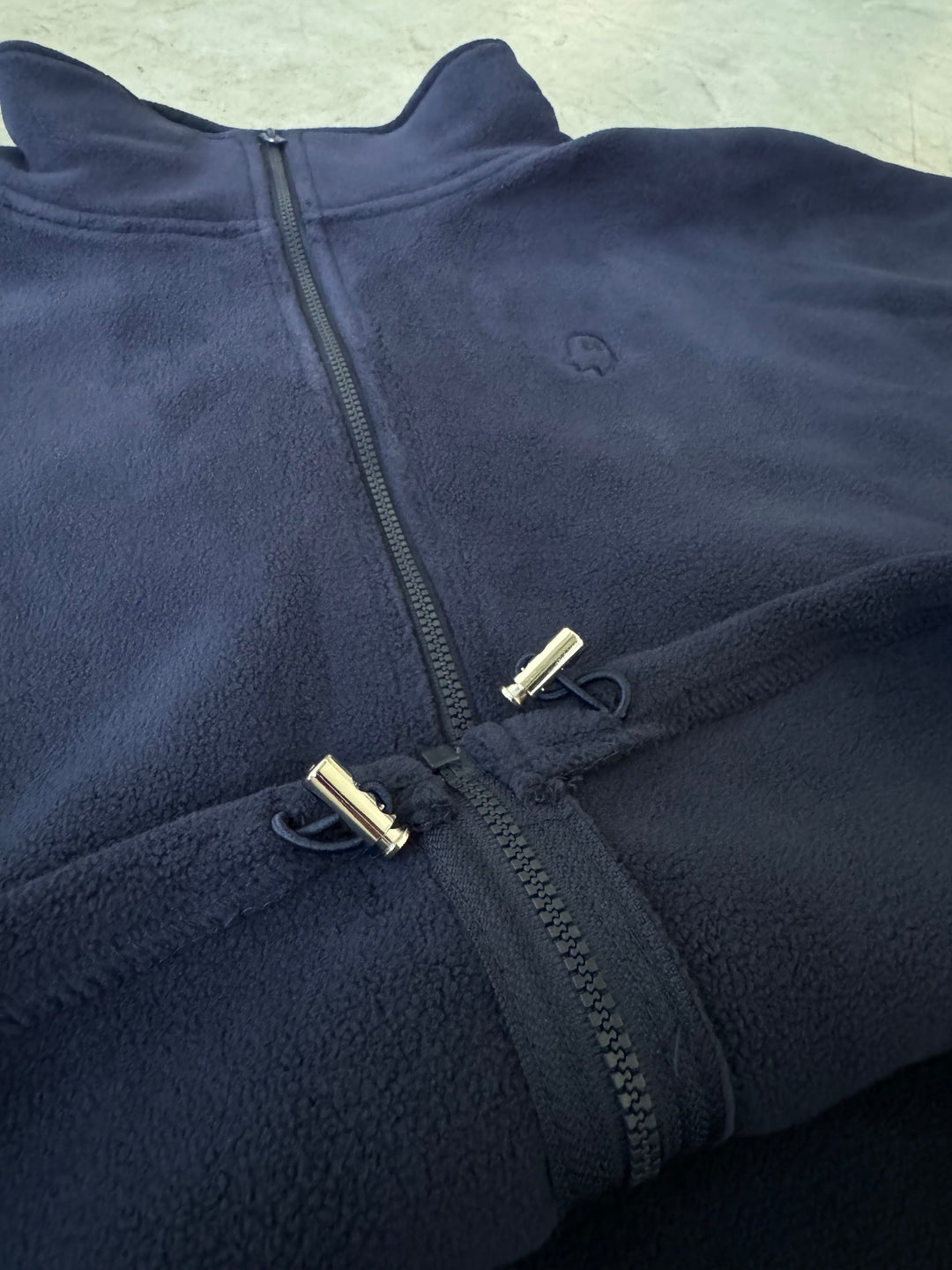 City Fleece Jacket — Oxford - Cozy Ghost