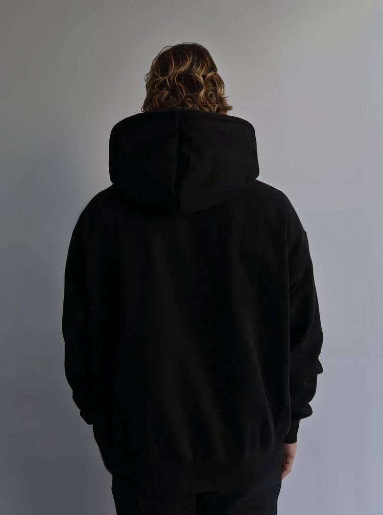 Cloud Hoodie — Black - Cozy Ghost