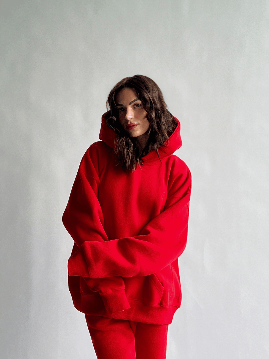 Cloud Hoodie — Cherry - Cozy Ghost