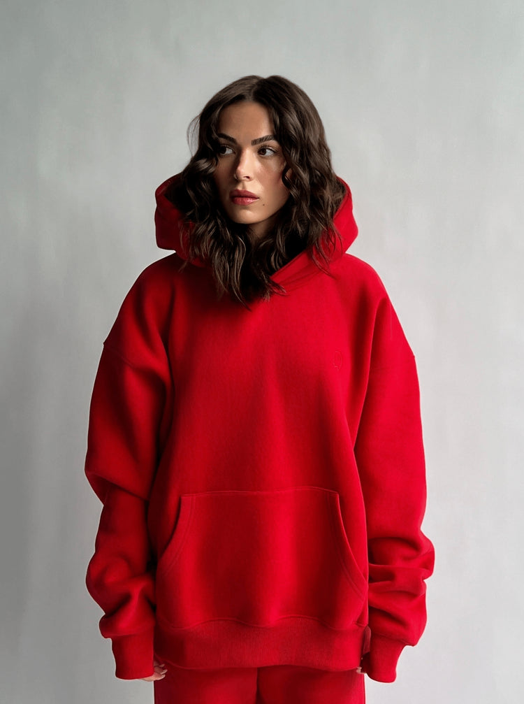 Cloud Hoodie — Cherry - Cozy Ghost