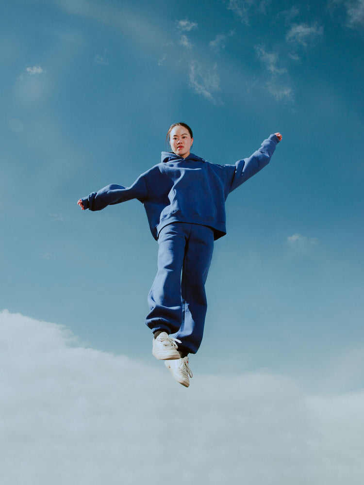 Cloud Hoodie — Cobalt - Cozy Ghost