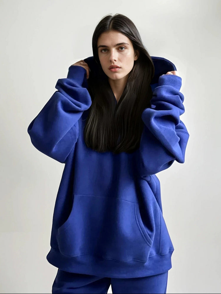 Cloud Hoodie — Cobalt - Cozy Ghost