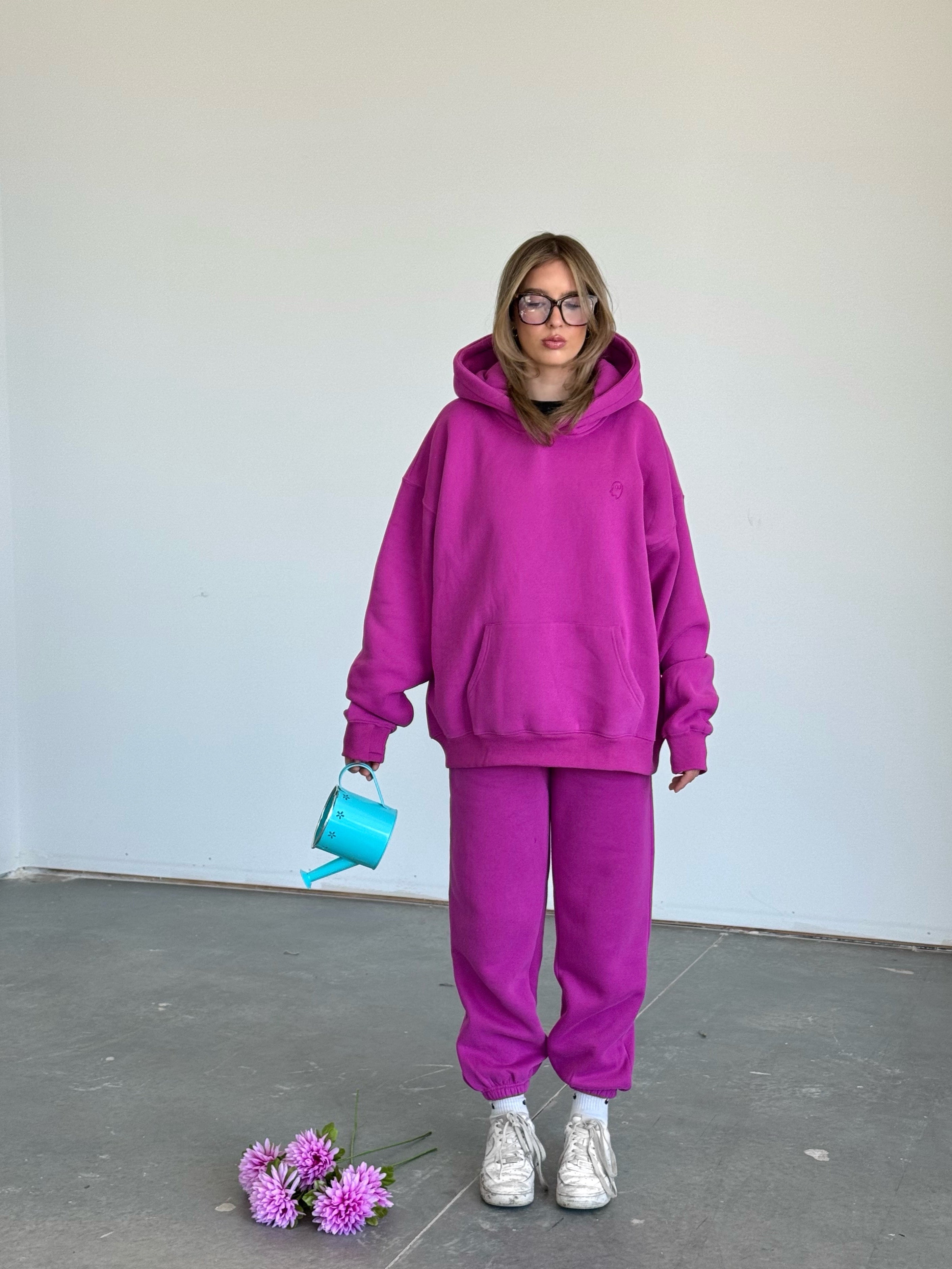 Cloud Hoodie — Magenta - Cozy Ghost