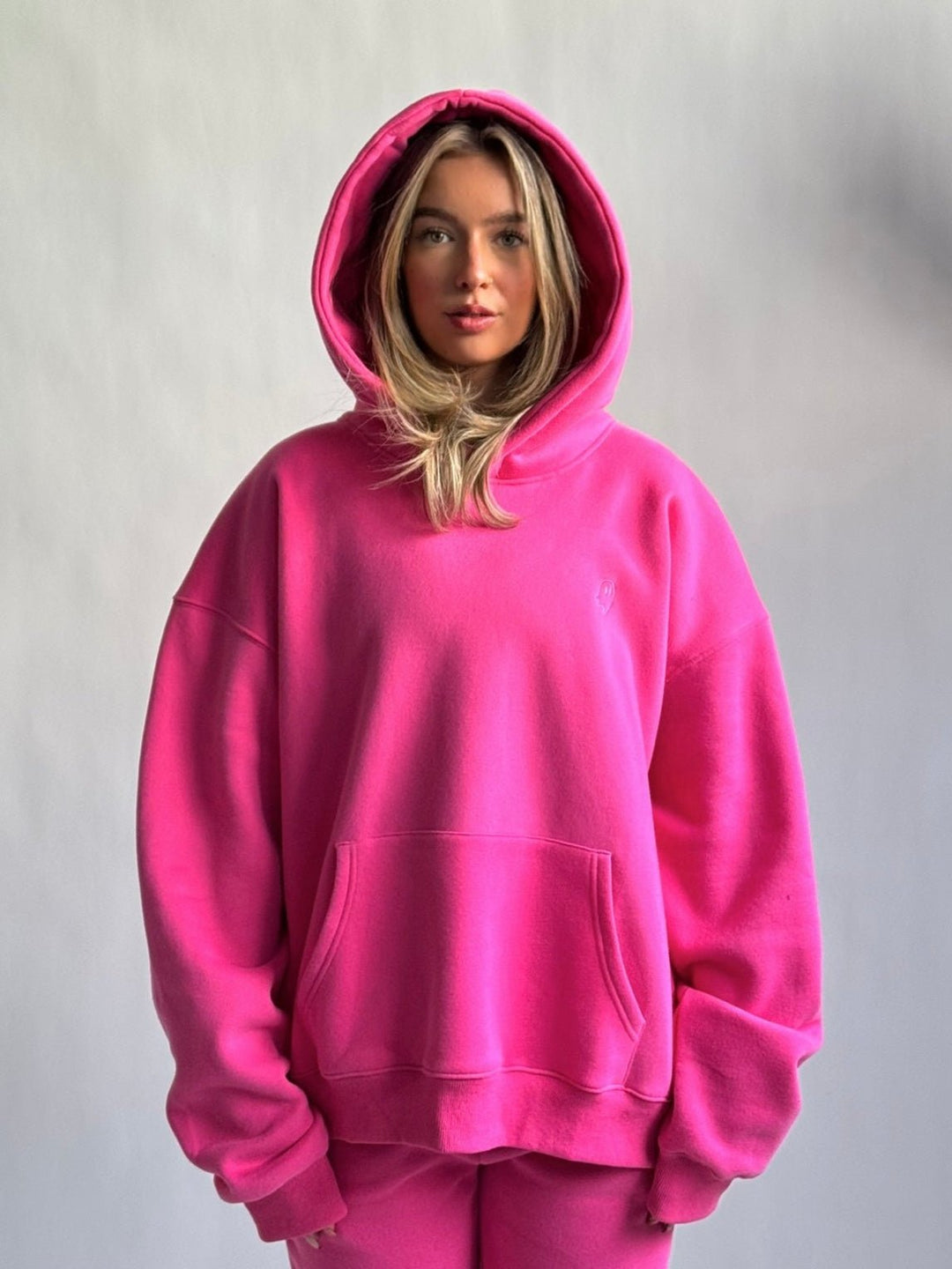 Cloud Hoodie — Malibu Pink - Cozy Ghost