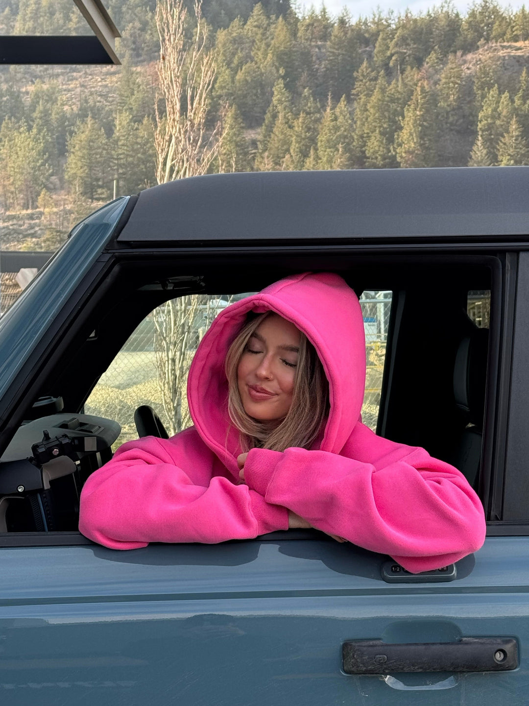 Cloud Hoodie — Malibu Pink - Cozy Ghost
