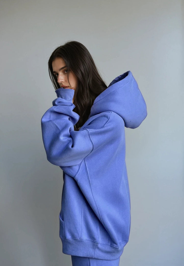 Cloud Hoodie — Very Peri - Cozy Ghost