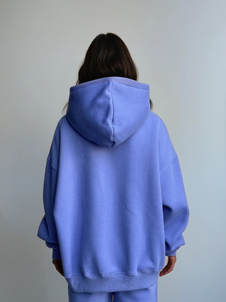 Cloud Hoodie — Very Peri - Cozy Ghost