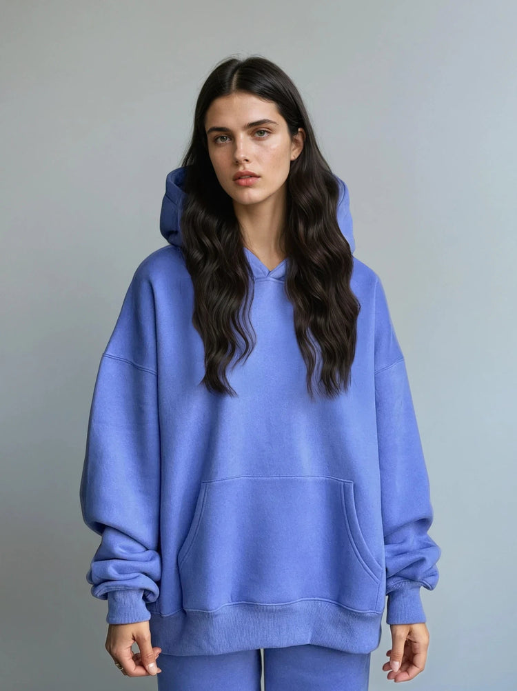 Cloud Hoodie — Very Peri - Cozy Ghost