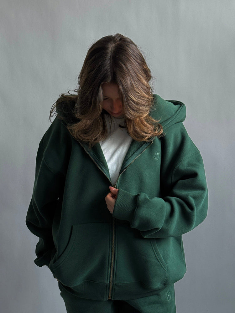 Cloud Hoodie ZIP — Ivy - Cozy Ghost