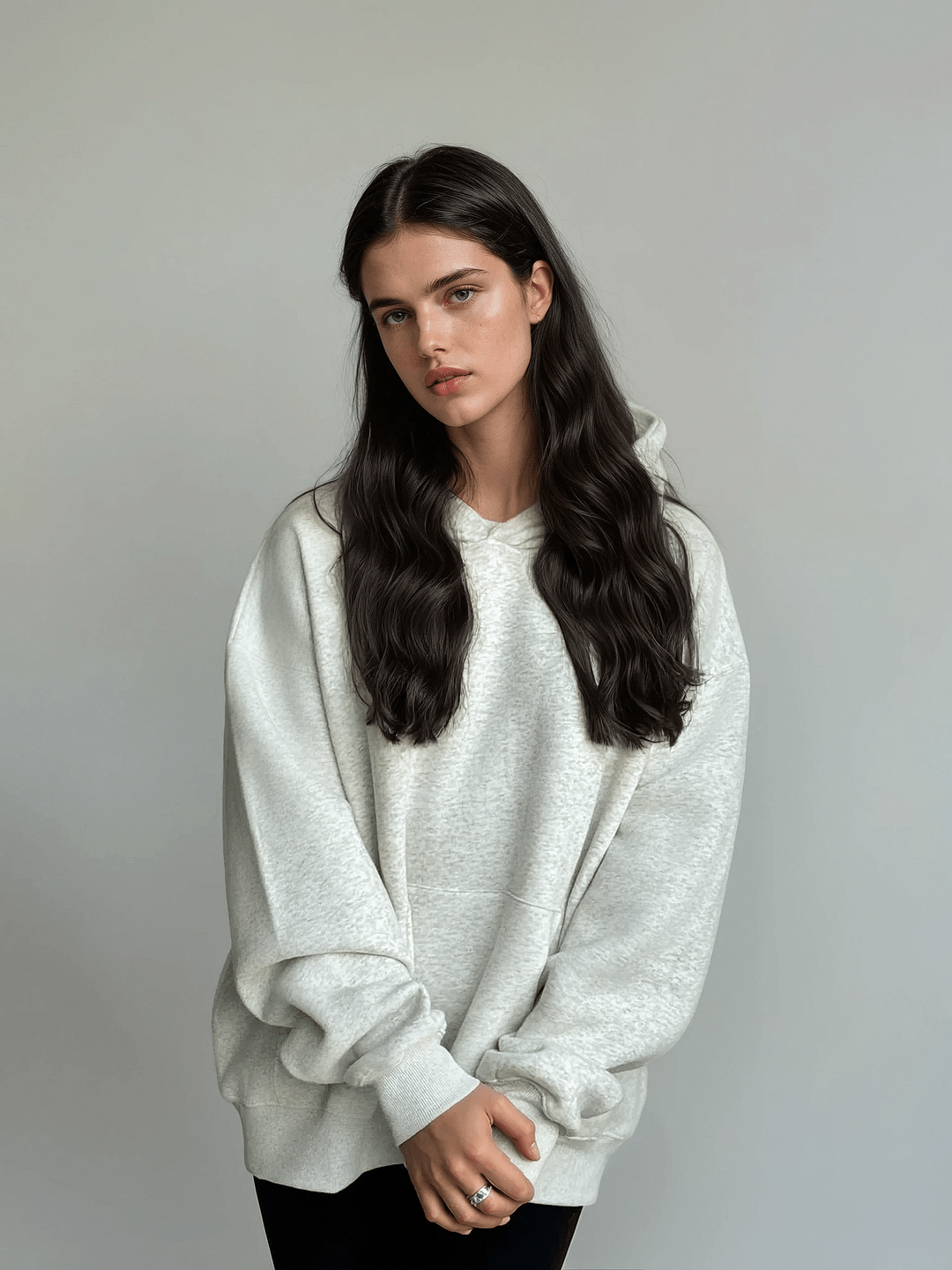 Cloud Pullover Hoodie — Heather Grey (v3)