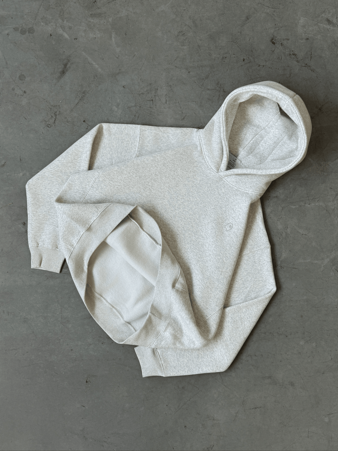 Cloud Pullover Hoodie — Heather Grey - Cozy Ghost