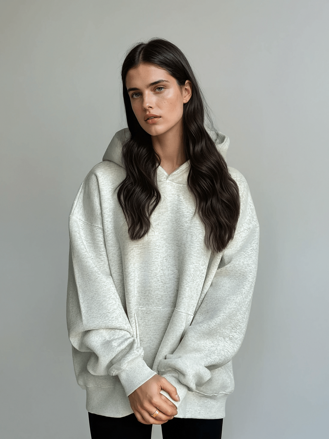 Cloud Pullover Hoodie — Heather Grey (v3)