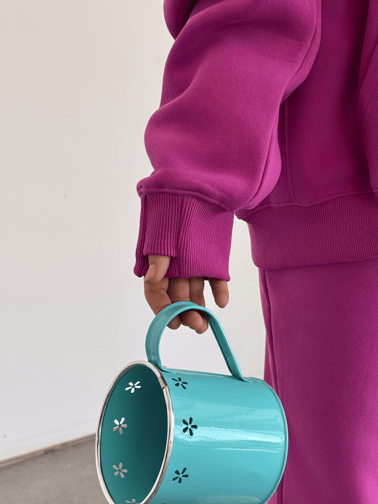 Cloud Pullover Hoodie — Magenta - Cozy Ghost