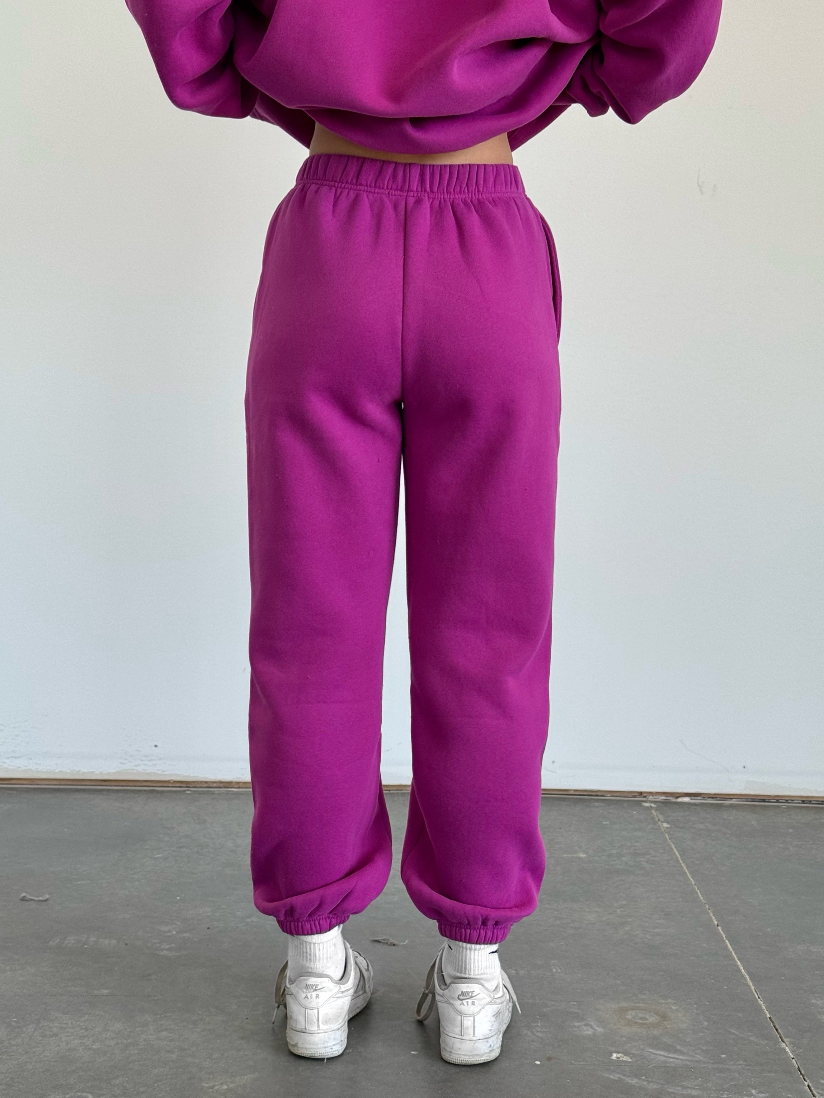 Cloud Sweats — Magenta - Cozy Ghost