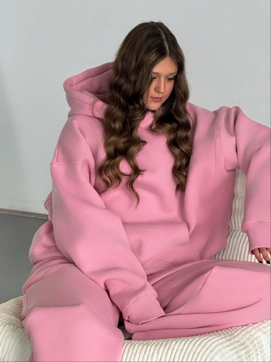 Heavyweight Pullover Hoodie — Bubblegum - Cozy Ghost