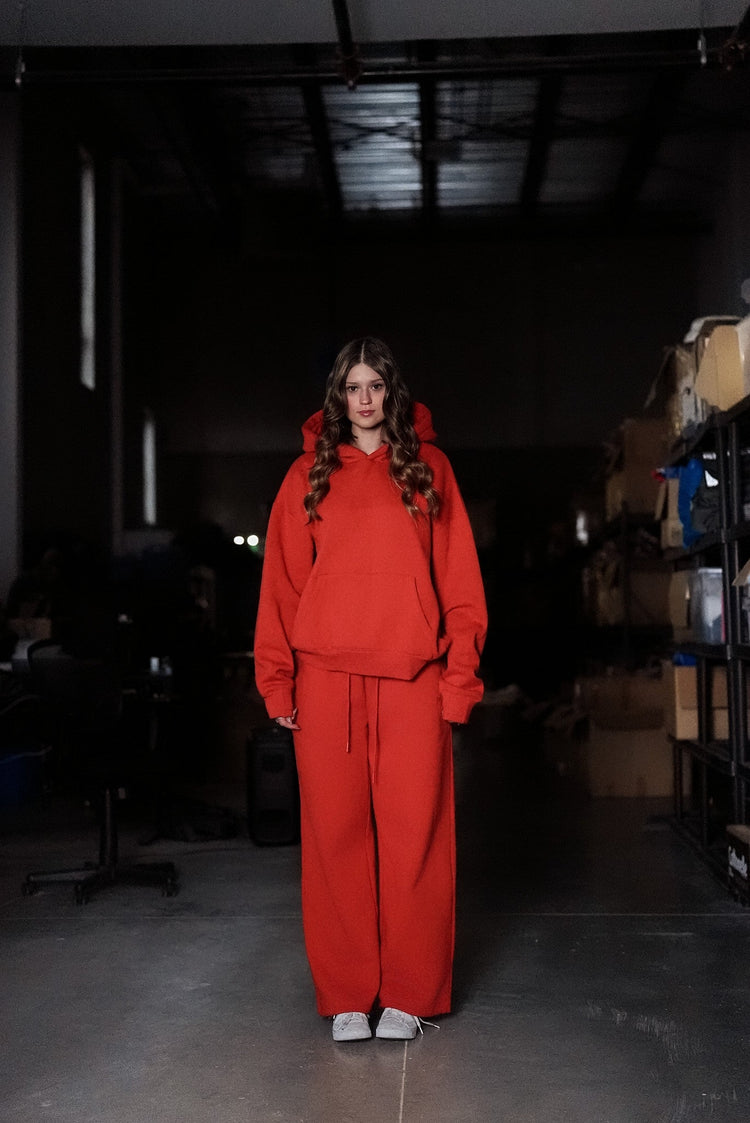 Heavyweight Hoodie — Ember - Cozy Ghost