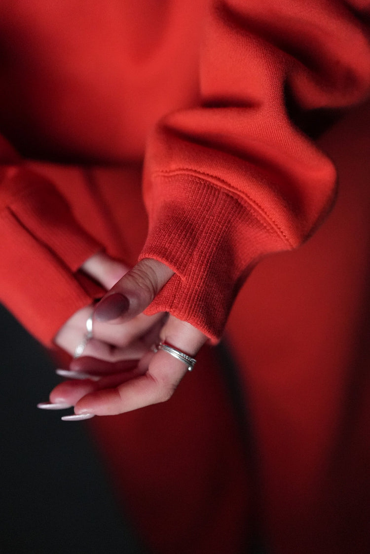 Heavyweight Hoodie — Ember - Cozy Ghost