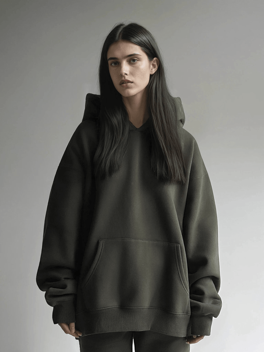 Heavyweight Hoodie — Hunter Green - Cozy Ghost