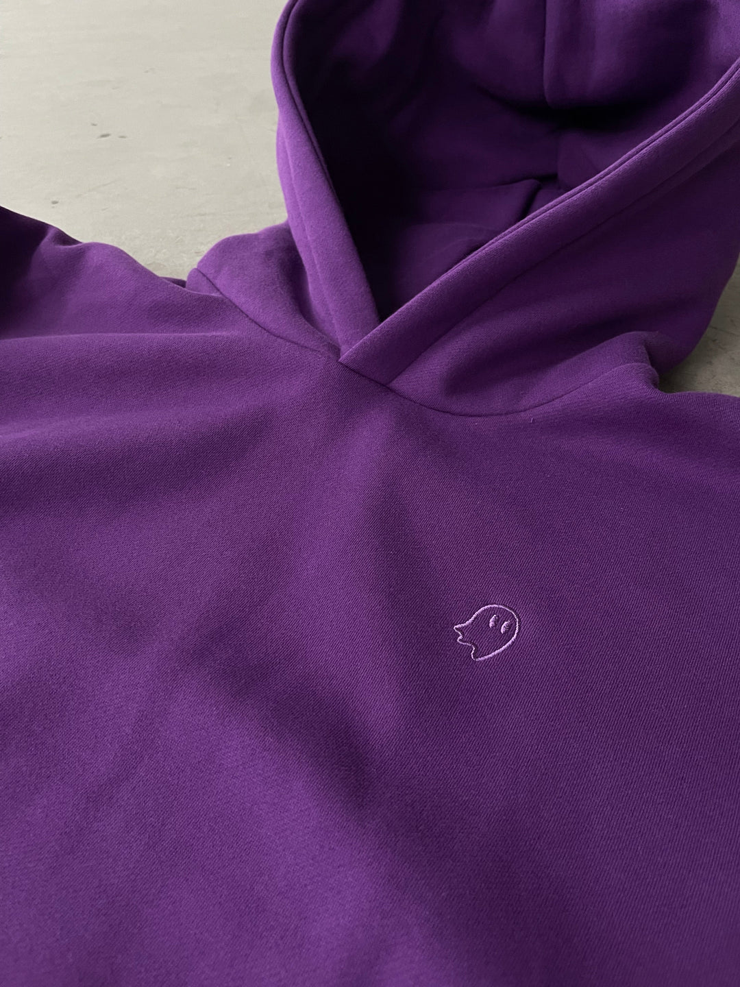 Heavyweight Pullover Hoodie — Ultra Violet - Cozy Ghost