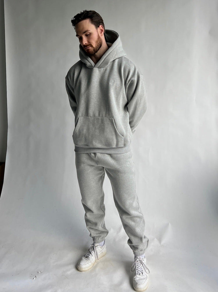 Heavyweight Sweats — Athletic Grey - Cozy Ghost