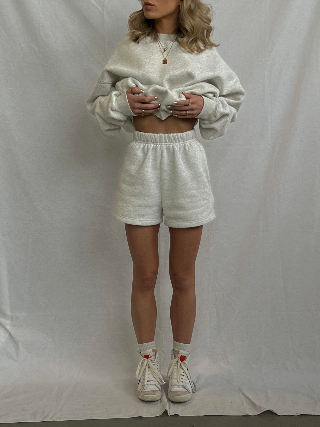 Cloud Shorts — Heather Grey